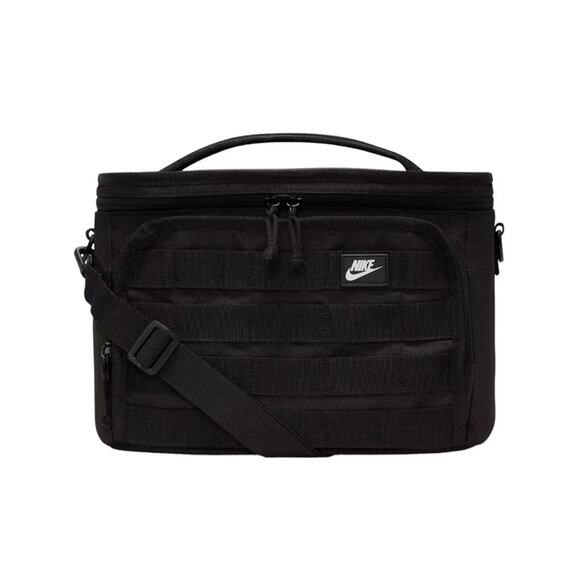 Nike Sportswear Plus Insulated Lunch Bag Black White Large (13.75L) 9A3019 023 - Picture 1 of 3